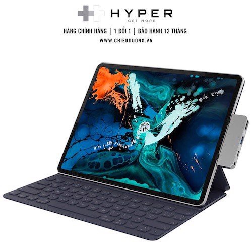 Hub USB-C HyperDrive 4-in-1 cho iPad Pro