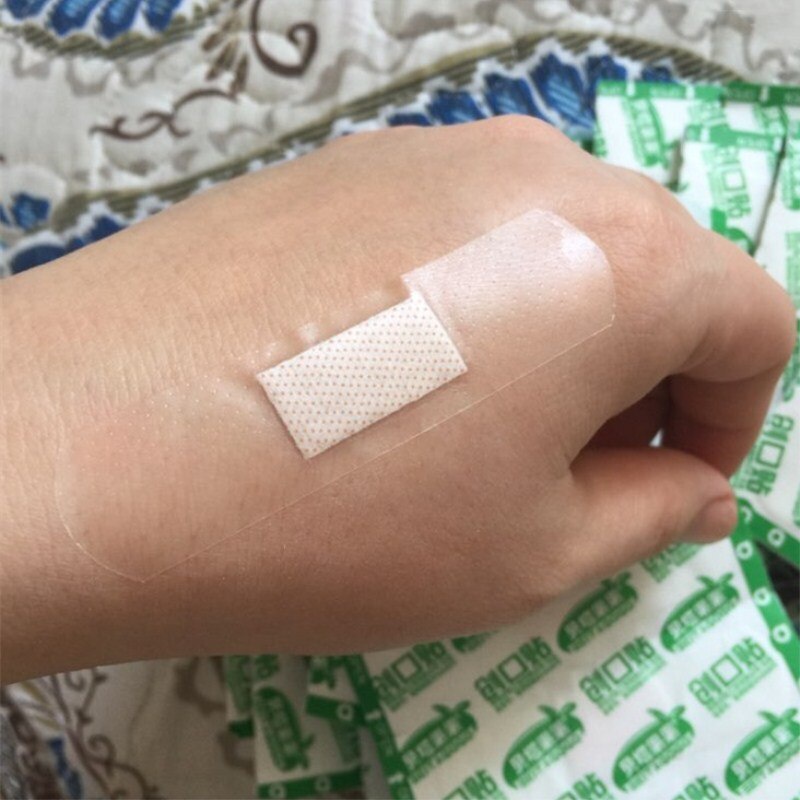 Bộ 160 Băng Keo Cá Nhân Trong Suốt Chống Nước Thoáng Khí