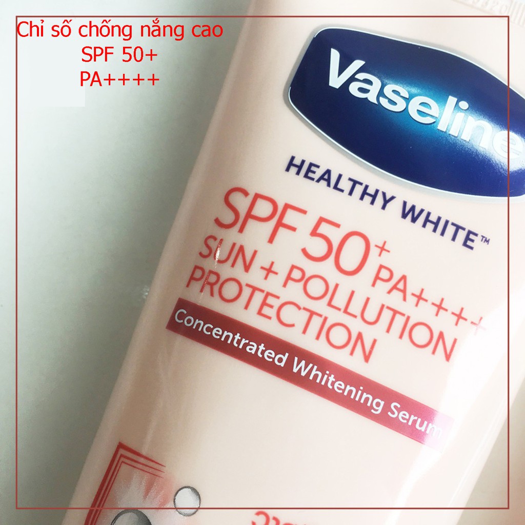 Bộ dưỡng thể Vaseline ngày và đêm 320ml - Thái Lan