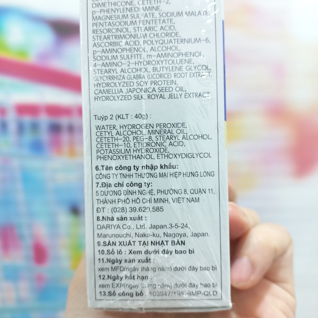 Nhuộm màu tóc Salon De Pro Nhật