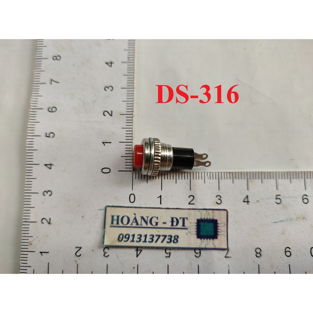 Nút nhấn nhả / đề 10mm (DS-314 / DS-316)