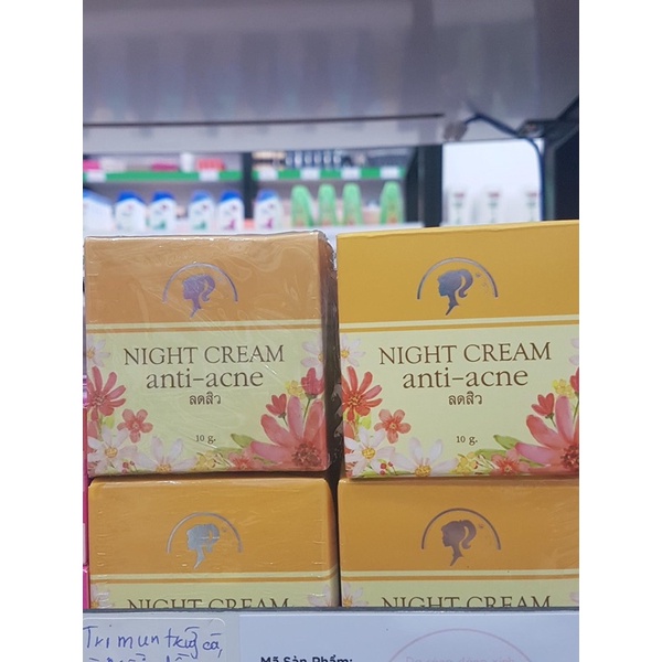 NIGHT CREAM ANTI ACNE THAILAND