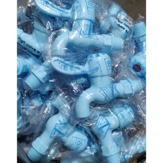 Vòi xả nước, romine nhựa xanh