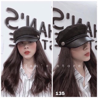 Mũ Thuỷ Thủ Hàn Quốc- Mũ Nồi - Mũ Baret beret