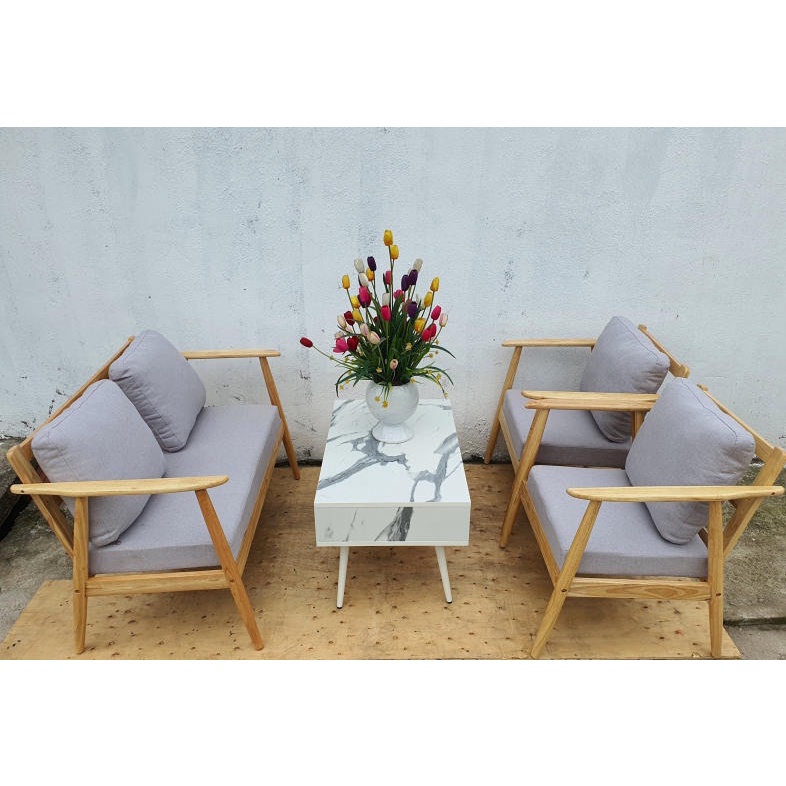 GHẾ SOFA TAY DẸT