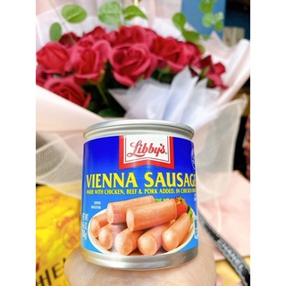 [Date 2025] Xúc xích Vienna Libbys Mỹ 130g