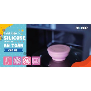 Thìa - Bát ăn dặm Silicon Monee