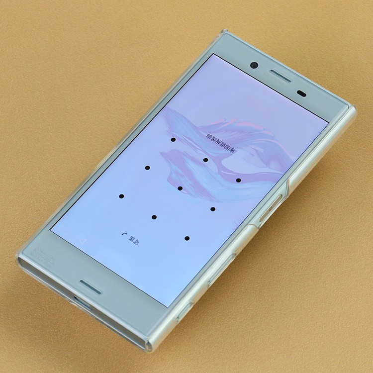 Ốp lưng Sony Xperia X Compact nhựa CỨNG TRONG SUỐT