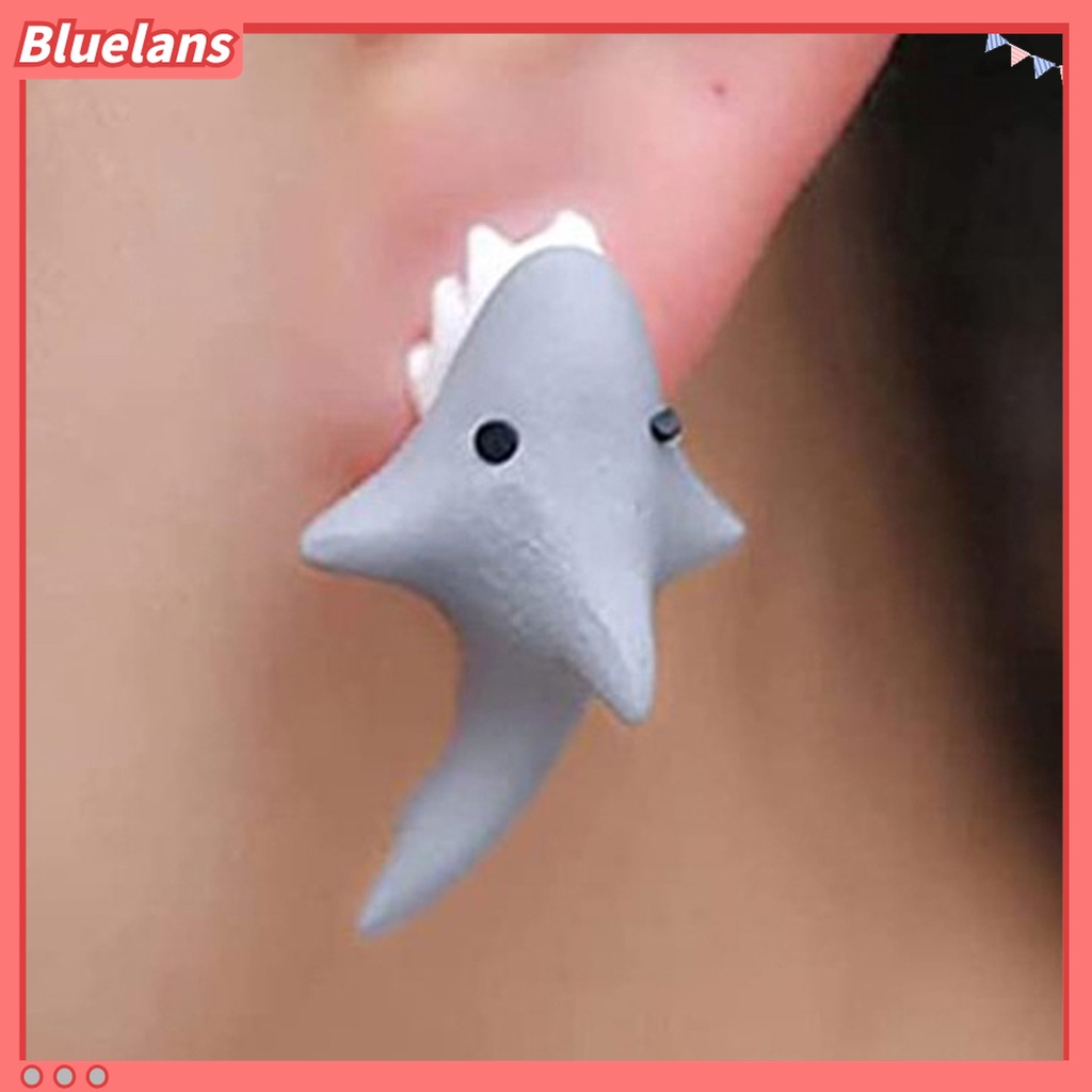 Bông Tai Hợp Kim Hình Động Vật Hoạt Hình 3D Đáng Yêu Dành Cho Nữ 48h