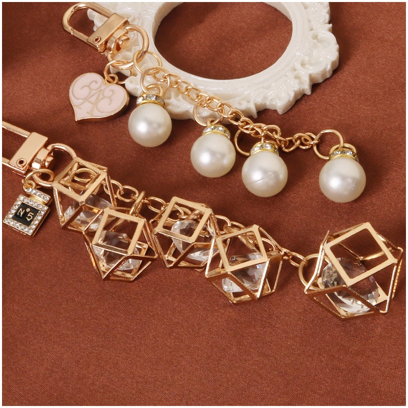 Móc Khóa Trang Sức KOBI Cao Cấp, Móc Khóa Phiên Bản Phụ Kiện Thời Trang Không Gỉ Hot Trend TikTok 2022