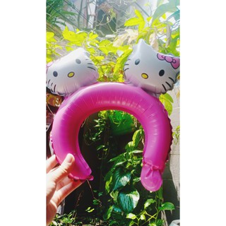 CÀI TÓC BONG BÓNG HELLO KITTY TRANG TRÍ SINH NHẬT