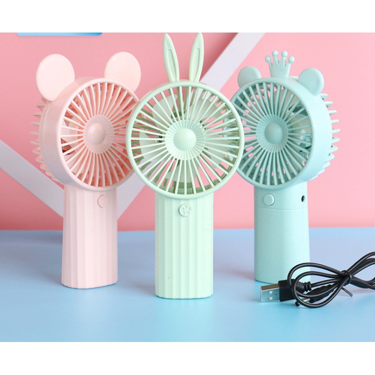 [Nhập Mã THAN668 giảm giá 10k] Quạt Tích Điện Mini Cầm Tay Siêu Mát-Siêu Bền-Quạt Sạc USB | BigBuy360 - bigbuy360.vn