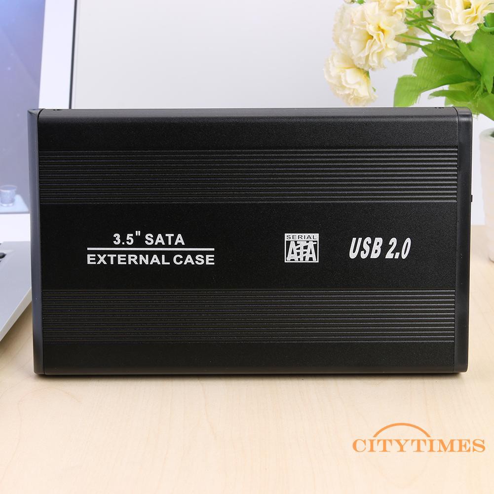 Hộp Đựng Ổ Cứng Ngoài 3.5 Inch Sata Sang Usb 3.0 | BigBuy360 - bigbuy360.vn