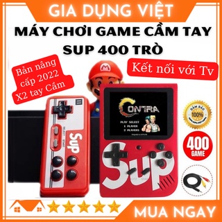 Máy chơi game cầm tay sup 400 trò x2 tay cầm chơi game 2 người - bảo hành 12 tháng