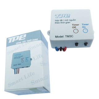 Công tắc hẹn giờ tuần hoàn tpe tm3c - 220v ac, 1000w - sx tại việt nam
