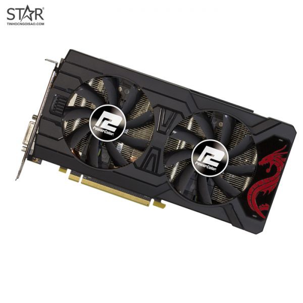 VGA Power Color RX470 4G Red Dragon 2 Fan  (Full Cổng)