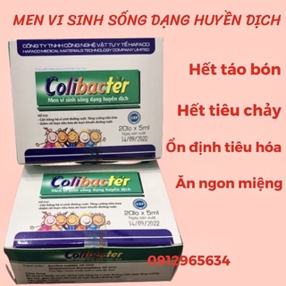 Men vi sinh dạng sống Colibacter giúp cho hệ tiêu hoá ổn định hỗ trợ điều trị bệnh về đại tràng Date luôn mới nhất