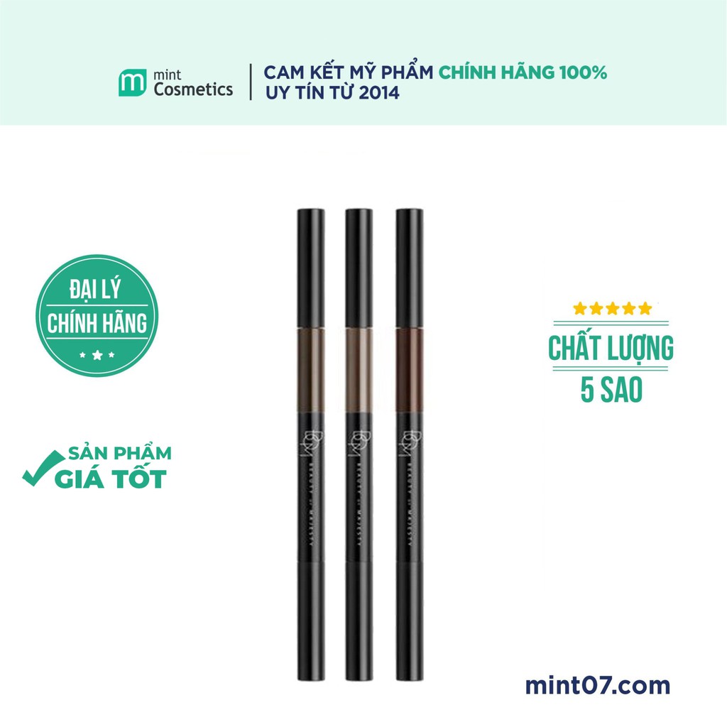 Chì Kẻ Mày Bom 3in1 Triple Edge Eyebrow