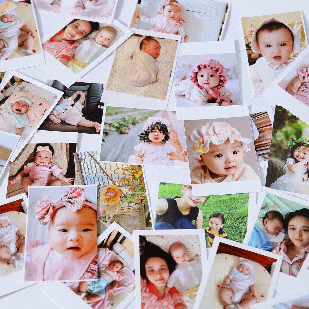 In ảnh 5x7 , 4x6 , 2.5x3.5 theo yêu cầu ép plastic giá rẻ