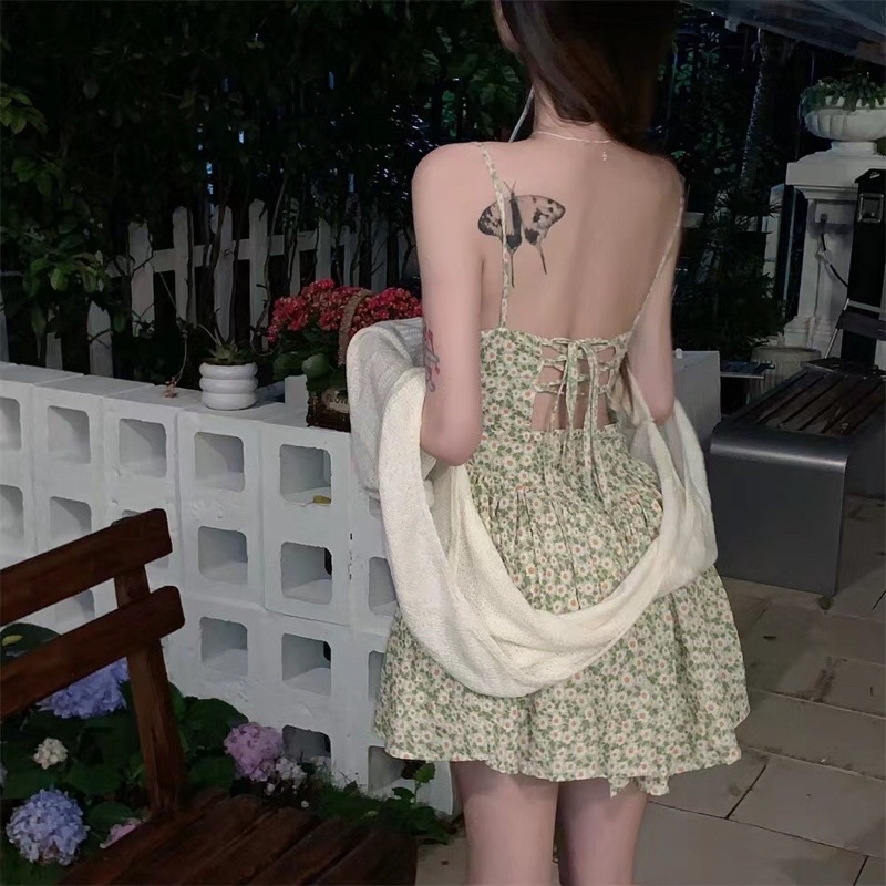 Đầm Hai Dây Dáng Ôm Thời Trang Mùa Hè Phong Cách Mới