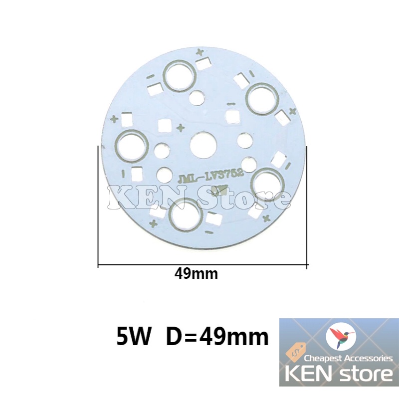 Đế tản nhiệt, pcb gắn chip led luxeon 1W - 18W