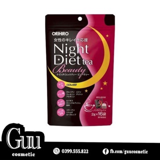 Trà giảm cân Night Diet Beauty Orihiro Nhật Bản