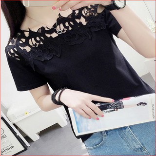 Áo nữ kiểu thời trang - Trắng, đen - E38110