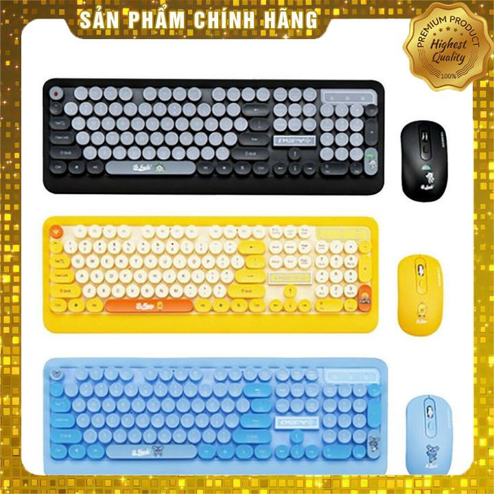 [HÀNG CHÍNH HÃNG] Combo Phím+Chuột Không Dây - BOSTON PSPY K68