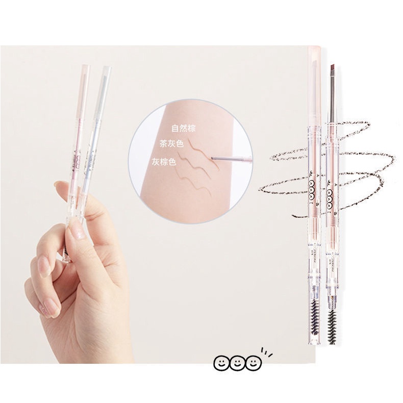 [Hàng mới về] Bút kẻ mày MAGIC CASA hai đầu chống thấm nước bền màu lâu trôi | BigBuy360 - bigbuy360.vn