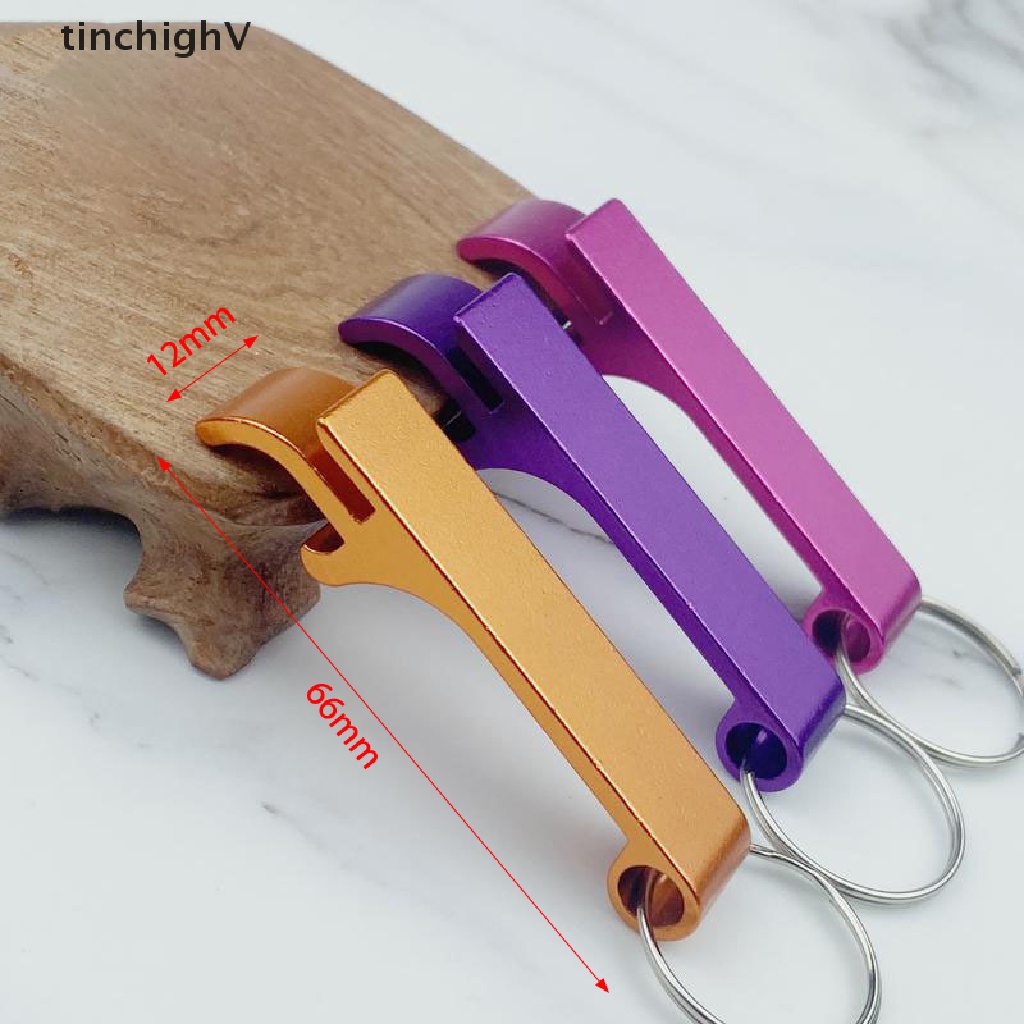[TinchighV] Móc Khóa Mở Nắp Chai Bia Bằng Hợp Kim Nhôm Sáng Tạo