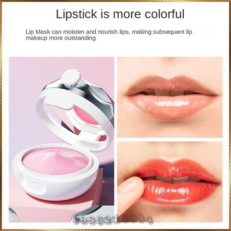 Mặt nạ ngủ dưỡng môi Bioaqua Strawberry Lip Mask giữ ẩm chống khô giảm nếp nhăn môi BSL2