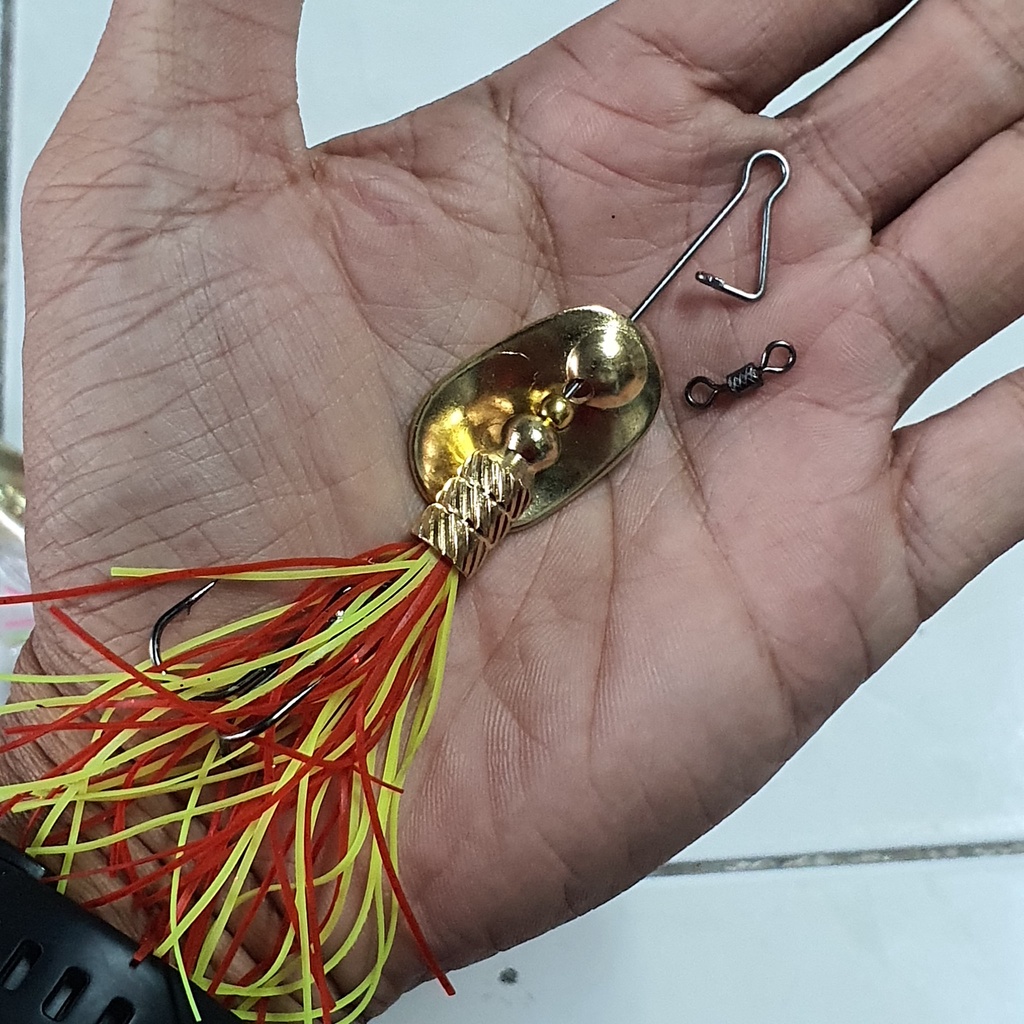Spinner 2022 có má ní , 12gram   , mồi câu cá / mồi câu đấy Spiner