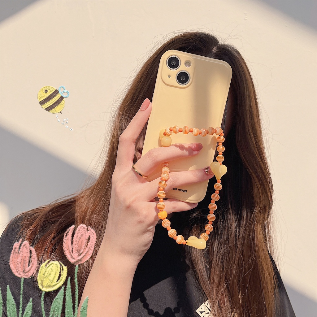 Dây GàI HọA TiếT TráI Tim Để GắN ĐiệN ThoạI Di ĐộNg TiệN DụNg Và BềN