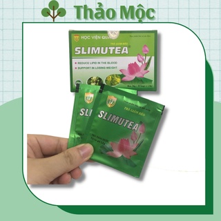 Hai gói trà giảm cân slimutea học viện quân y -