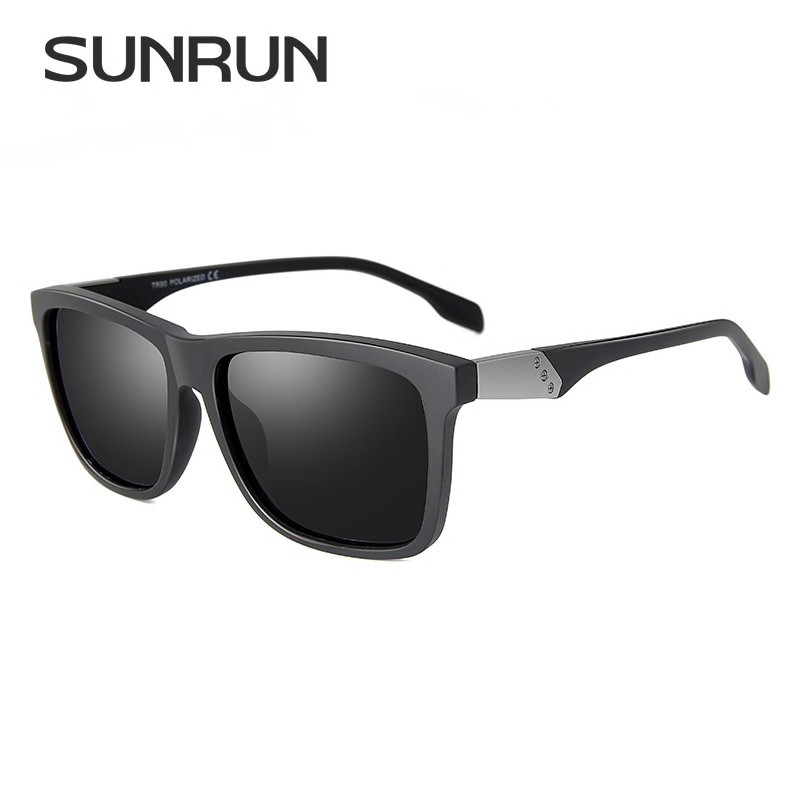 Kính mát Nam vuông Sunrun 18029