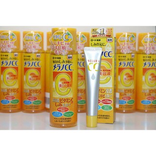 Combo NƯỚC HOA HỒNG và Serum  MELANO CC ROHTO