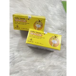 Khẩu Trang Y Tế Trẻ Em Merigo [HÀNG BẠCH TUYẾT]