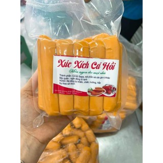 XÚC XÍCH CÁ HỒI 500G