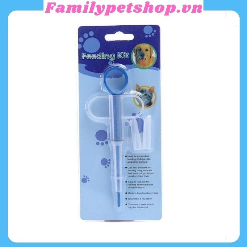 Dụng cụ cho chó mèo uống sữa- xilanh hỗ trợ uống nước cho thú cưng-familypetshop.vn