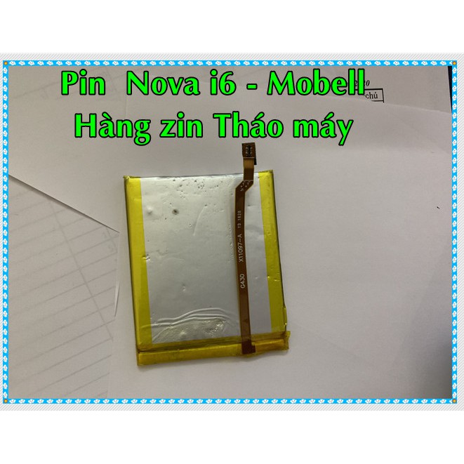 Pin Nova i6 - Mobell (hàng Zin tháo máy)