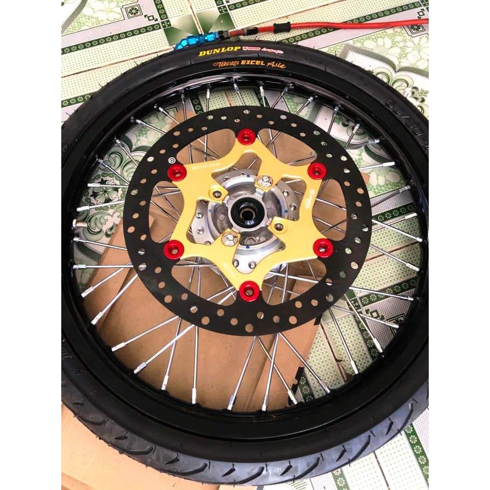 [Tặng Pat CNC] Đĩa Oversize Brembo 267 - Ya Honda - Ex150 - Vario 2018