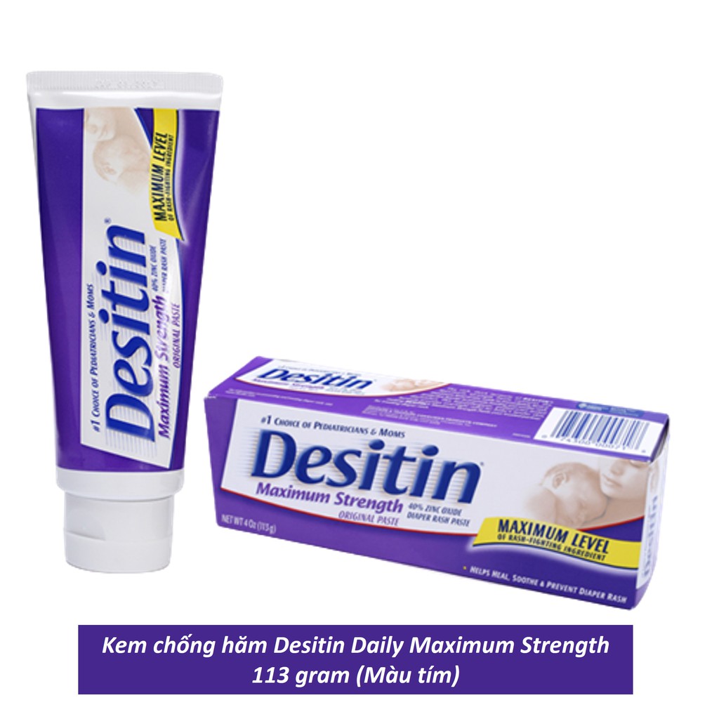 Kem chống hăm Desitin Daily Defense 113 gram (Màu xanh dương)