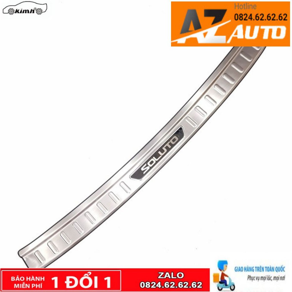 Bộ ốp chống trầy cốp Kia Soluto –  INOX(hàng cao cấp)