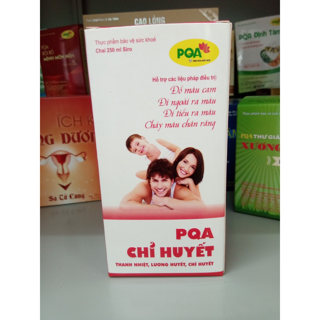 Siro PQA Chỉ Huyết- chảy máu cam, chai 250ml