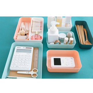 COMBO 3 món Khay nhựa đựng đồ chia ngăn PP445