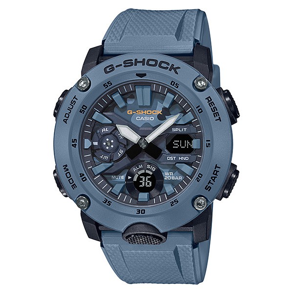 Đồng Hồ Casio Nam Dây Nhựa GSHOCK GA-2000SU-2ADR Chính Hãng
