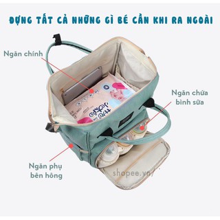 BA LÔ BỈM SỮA CHO MẸ VÀ BÉ KR