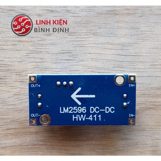 Mạch (Module) Hạ Áp Buck DC-DC LM2596 3A (Vào 4-35VDC Ra 1-30VDC)