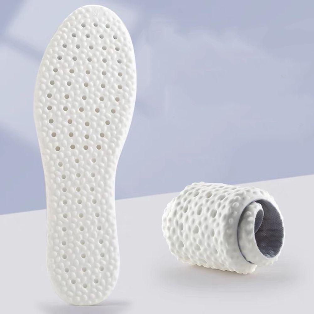 1 Cặp Đế Lót Giày Bằng Cao Su Non Mềm Mại Tiện Dụng Khi Chơi Bóng Rổ