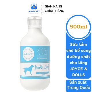 Sữa tắm chó bổ sung dưỡng chất cho lông joyce & dolls 102 double coat 500ml